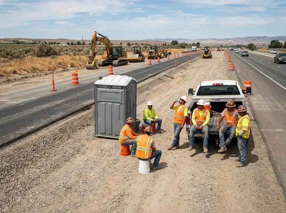 highway-road-construction-crew-007 — frequently asked questions, Porta Potty and Restroom Rentals in Crownpoint, NM